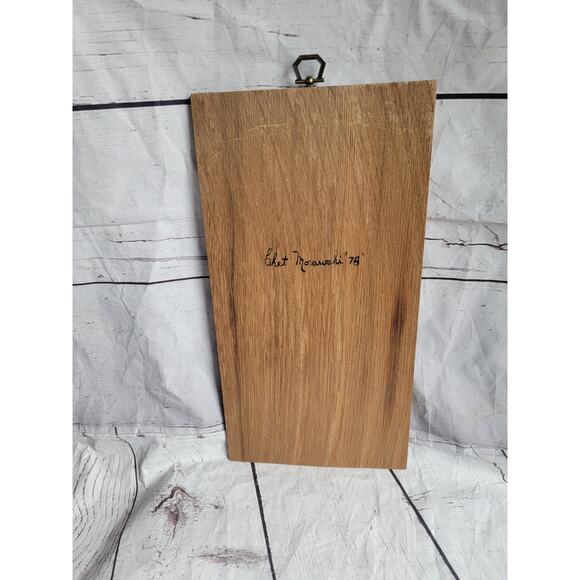 Vintage Raggedy Ann and Andy Wooden Wall Plaque Picture Anne Wood 70s Hanging - Picture 7 of 7